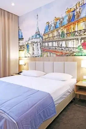 Standard Tek Büyük Yataklı Oda, Mikrodalga, Şehir Manzaralı