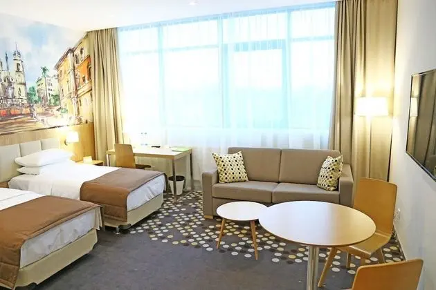 Stüdyo, 2 Tek Kişilik Yatak, Küçük Mutfak, Şehir Manzaralı