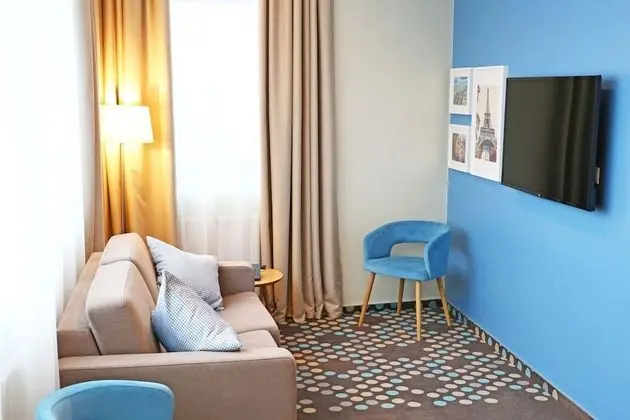 Superior Apart Daire, 1 En Büyük (King) Boy Yatak, Küçük Mutfak, Şehir Manzaralı