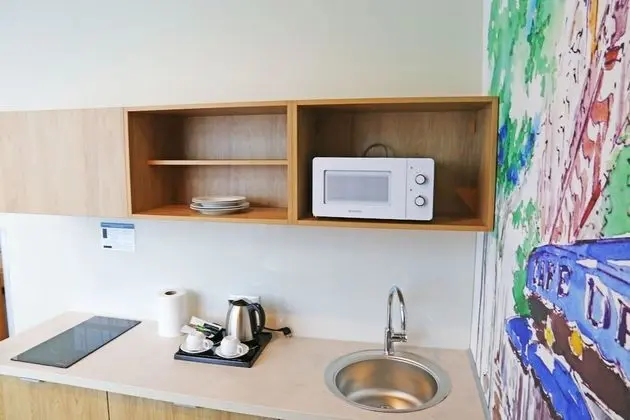 Superior Apart Daire, 1 En Büyük (King) Boy Yatak, Küçük Mutfak, Şehir Manzaralı
