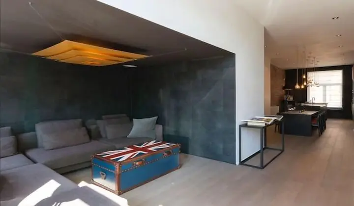 Design Apart Daire, 1 Büyük (Queen) Boy Yatak ve Çekyat, Sigara İçilmez, Teras