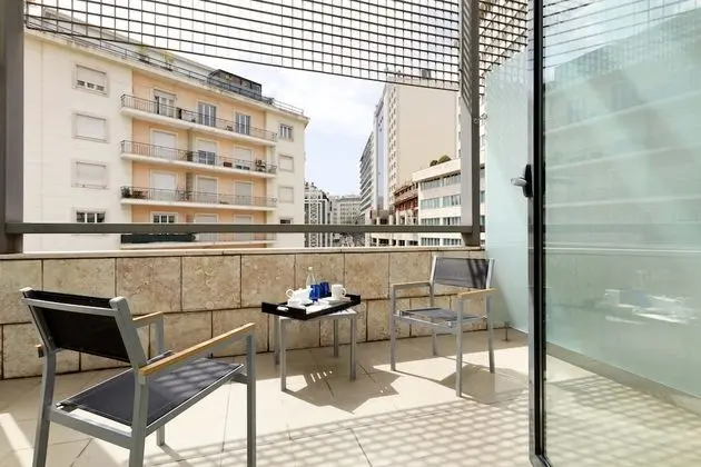 Büyük Yataklı Tek Kişilik Oda, Teras