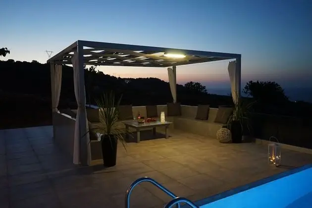 Panoramic Villa, 3 Yatak Odası, Kişiye Özel Havuzlu, Deniz Manzaralı (West)