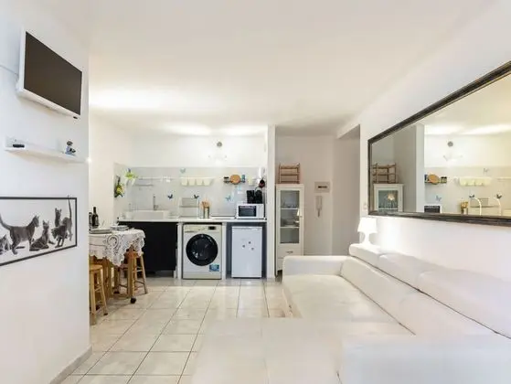 Family Apart Daire, 1 Çift Kişilik Yatak ve Çekyat (Villa Evelina)