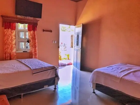 Basic Oda, 2 Büyük (Queen) Boy Yatak, Banyolu/Duşlu, Havuz Manzaralı