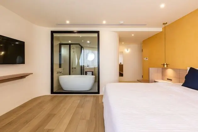 Deluxe Tek Büyük Yataklı Oda, Okyanus Manzaralı