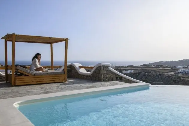 Deluxe Villa, 1 Yatak Odası, Kişiye Özel Havuzlu, Deniz Manzaralı