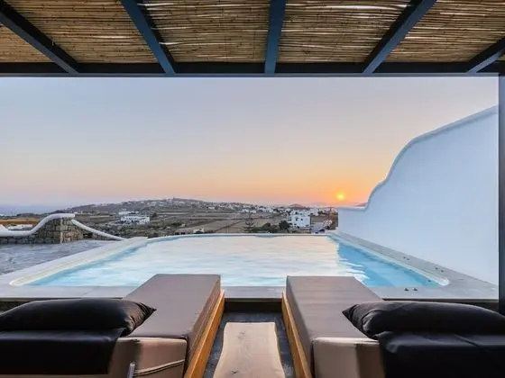 Deluxe Villa, 1 Yatak Odası, Kişiye Özel Havuzlu, Deniz Manzaralı