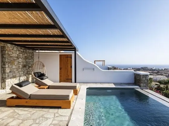 Luxury Villa, 1 Yatak Odası, Kişiye Özel Havuzlu, Deniz Manzaralı