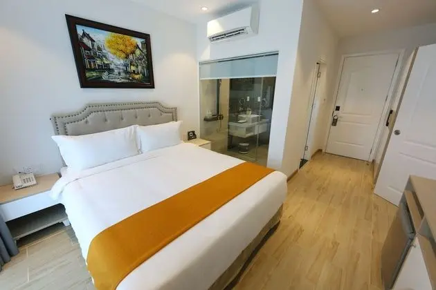 Deluxe Tek Büyük Yataklı Oda, Balkon, Şehir Manzaralı