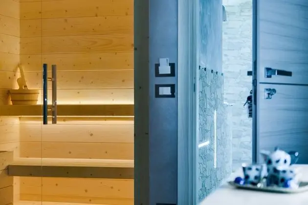 Luxury Süit, 1 Yatak Odası, Sauna