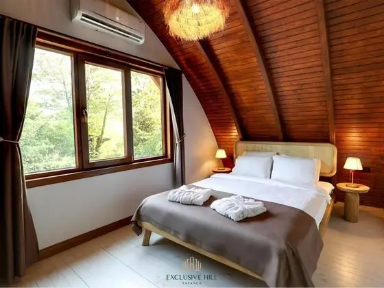 Deluxe Bungalow 2+1, Göl Manzaralı, Özel Havuzlu