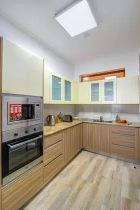 Standard Apart Daire, 2 Yatak Odası, Sigara İçilmez, Mutfak (Living Room)