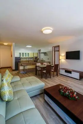 Standard Apart Daire, 2 Yatak Odası, Sigara İçilmez, Mutfak (Living Room)