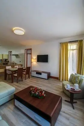 Standard Apart Daire, 2 Yatak Odası, Sigara İçilmez, Mutfak (Living Room)