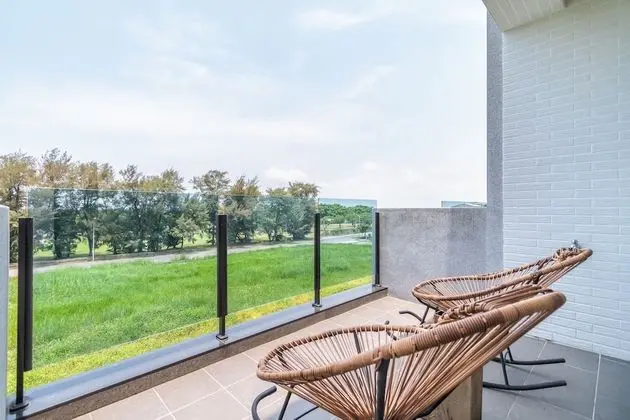 Deluxe Tek Büyük Yataklı Oda, Balkon, Park Manzaralı