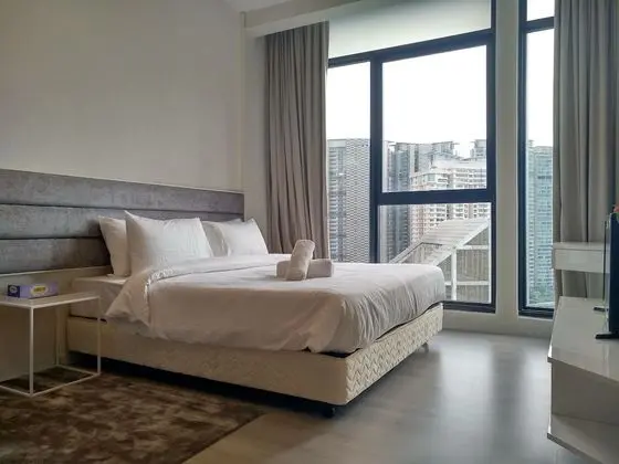 Deluxe Stüdyo, 1 En Büyük (King) Boy Yatak, Buzdolabı ve Mikrodalga, Şehir Manzaralı