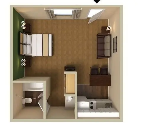 Deluxe Stüdyo, 1 En Büyük (King) Boy Yatak ve Çekyat, Sigara İçilmez
