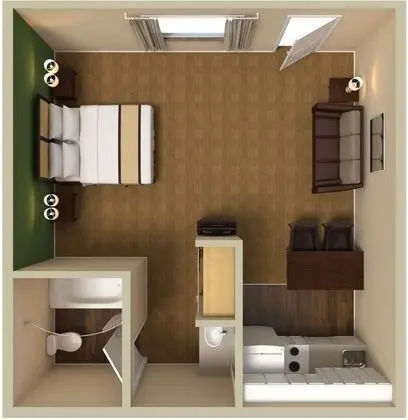 Deluxe Stüdyo, 1 En Büyük (King) Boy Yatak ve Çekyat, Sigara İçilmez