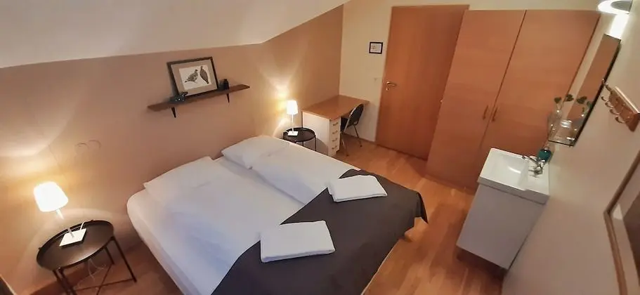 Standard Tek Büyük veya İki Ayrı Yataklı Oda, Ortak Banyo