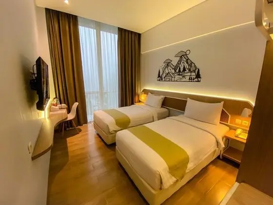 Deluxe Tek Büyük veya İki Ayrı Yataklı Oda