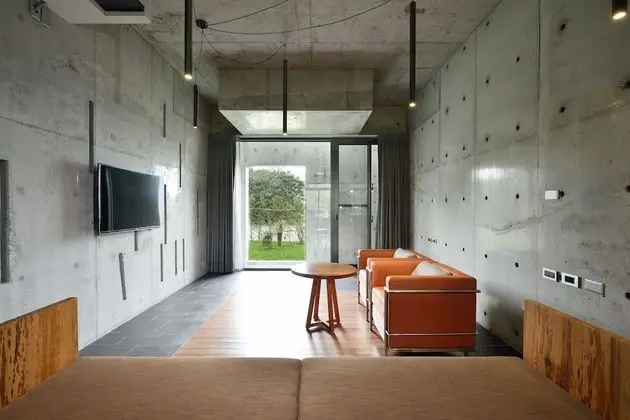 Design Tek Büyük Yataklı Oda, Veranda, Bahçe Manzaralı