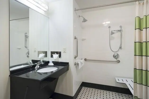 Stüdyo, 1 En Büyük (King) Boy Yatak ve Çekyat (Mobility/Hearing Accessible, Tub)