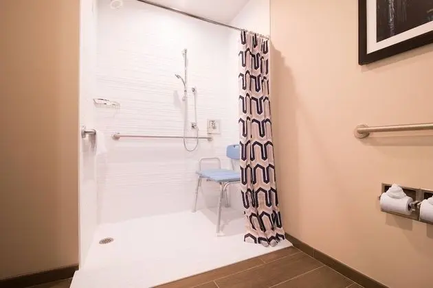 Oda, Birden Çok Yatak (Mobility Accessible, Roll-In Shower)