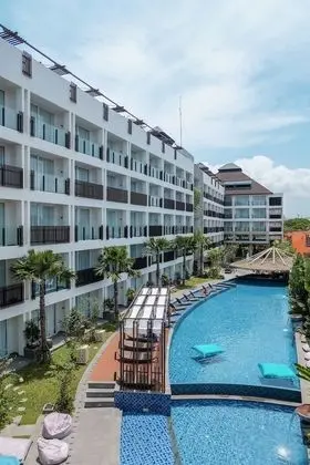 Oda, 2 Tek Kişilik Yatak, Balkon, Havuz Manzaralı (Balcony)