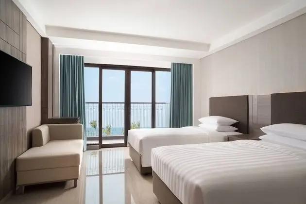 Oda, 2 Tek Kişilik Yatak, Balkon, Okyanus Manzaralı