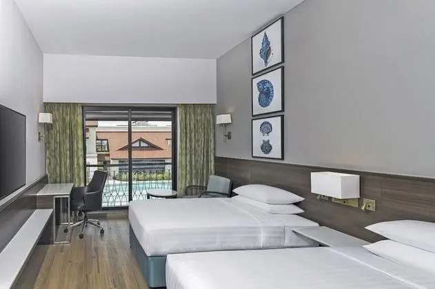 Deluxe Oda, 2 Tek Kişilik Yatak, Sigara İçilmez, Havuz Manzaralı