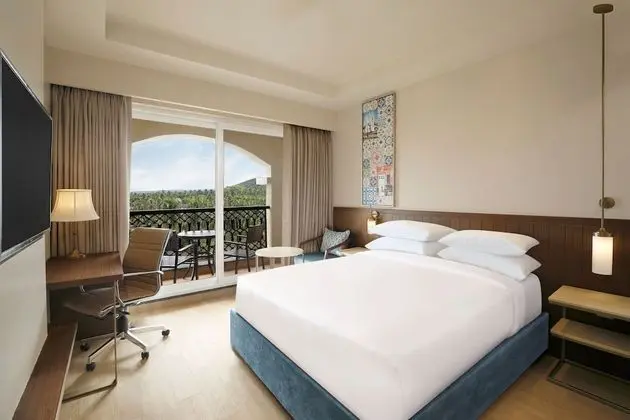 Deluxe Oda, 1 Büyük (Queen) Boy Yatak, Veranda, Havuz Kenarı (Pool View)