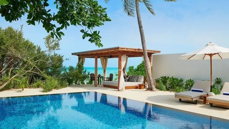 Three Bedroom Beach Sunset Villa with Private Pool (Private Villa Host and Minibar)
