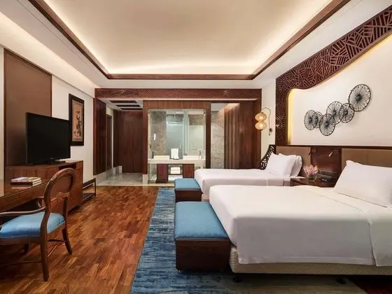 Fairmont Gold, Oda, 2 Tek Kişilik Yatak, Business Dinlenme Salonu Kullanımı, Bahçe Manzaralı