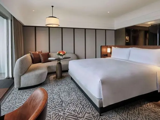 Deluxe Oda, 1 En Büyük (King) Boy Yatak, Balkon, Liman Manzaralı (Harbour)