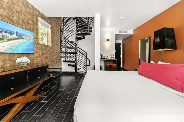 Premium Çatı Katı (Loft), 1 En Büyük (King) Boy Yatak, Teras