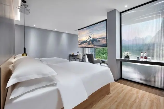 Panoramic Tek Büyük veya İki Ayrı Yataklı Oda