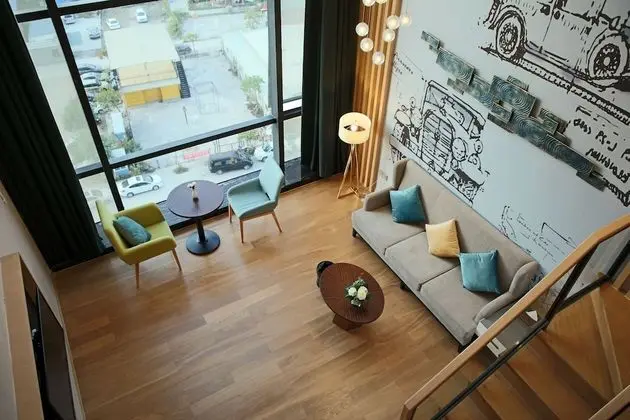 Deluxe Çatı Katı (Loft), Şehir Manzaralı