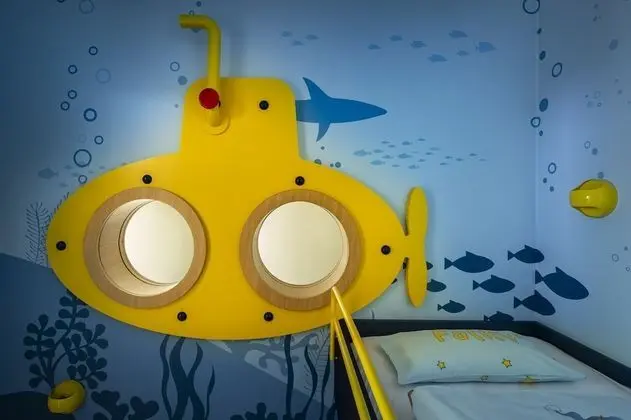 Family Room, Balcony, Partial Sea View (Falky Seaside)