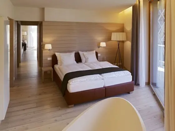 Deluxe Apart Daire, Balkon, Dağ Manzaralı (2 Double Beds, Kitchenette)