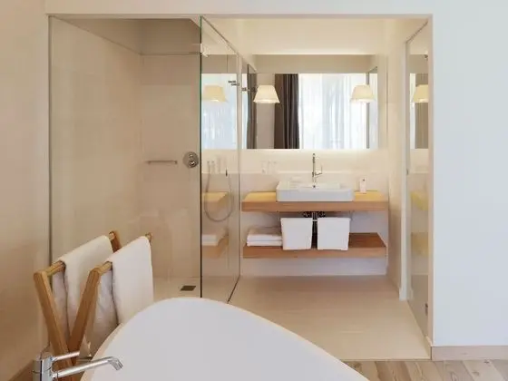 Deluxe Apart Daire, Balkon, Dağ Manzaralı (2 Double Beds, Kitchenette)