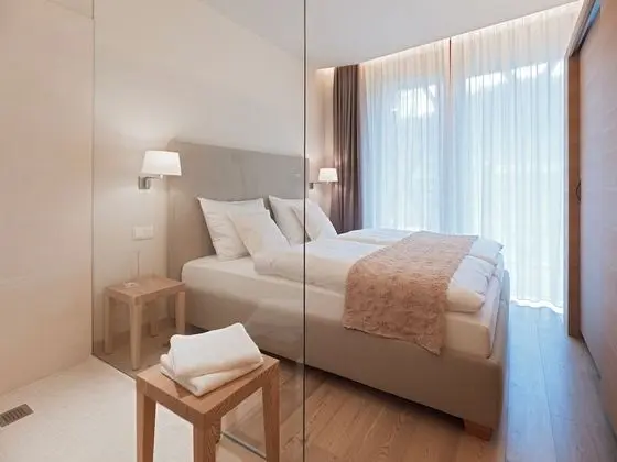 Deluxe Apart Daire, Balkon, Dağ Manzaralı (2 Double Beds, Kitchenette)
