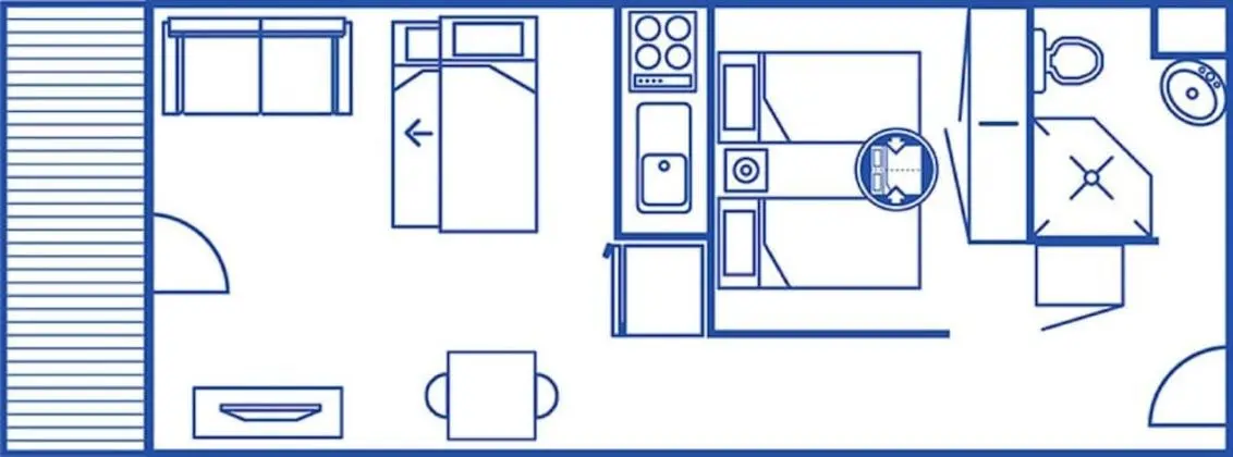 Standard Apart Daire, 1 Yatak Odası