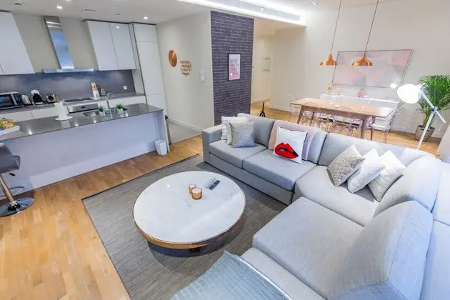 Apart Daire Two Bedrooms With Air Conditioning