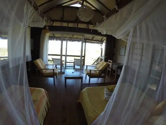 Luxury Bungalov, 1 Yatak Odası, Sigara İçilebilir, Deniz Manzaralı (Loft)