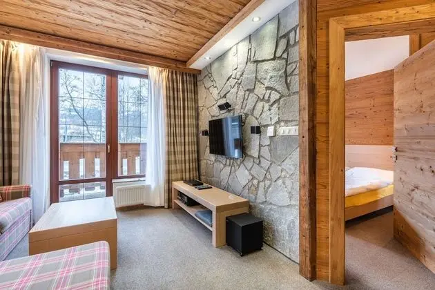 Apart Daire, 1 Yatak Odası, Balkon, Dağ Manzaralı (in Residence Building)