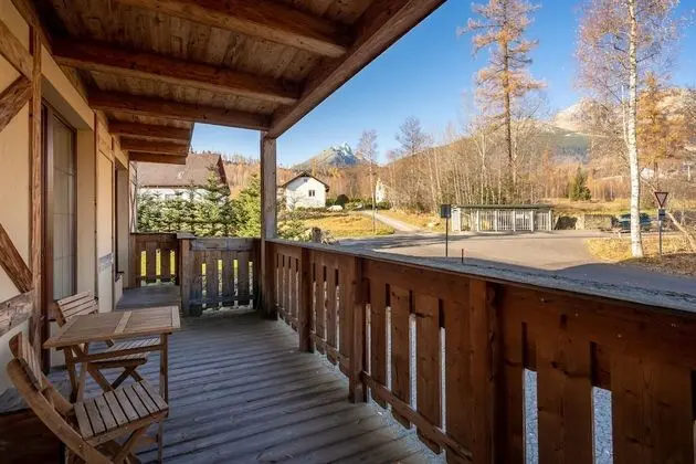 Apart Daire, 1 Yatak Odası, Balkon, Dağ Manzaralı (in Residence Building)