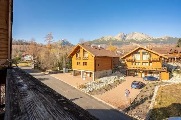 Apart Daire, 1 Yatak Odası, Balkon, Dağ Manzaralı (in Residence Building)