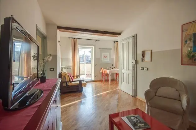 Çatı Katı Süiti (Penthouse), 2 Yatak Odası, Şehir Manzaralı (Rosso, Via della condotta 16)