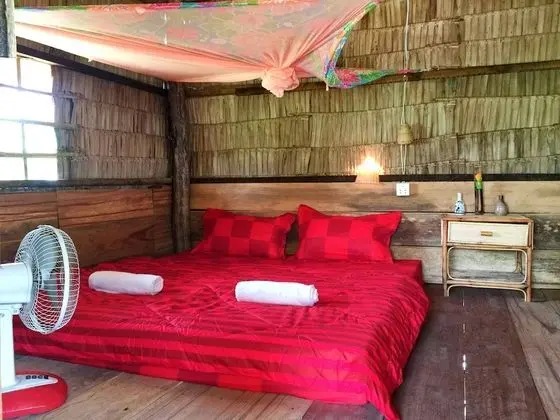 Honeymoon Bungalov, 1 Büyük (Queen) Boy Yatak, Dağ Manzaralı, Avlu